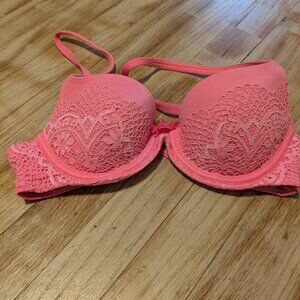 Victoria Secret Bra- Pink with Lace
